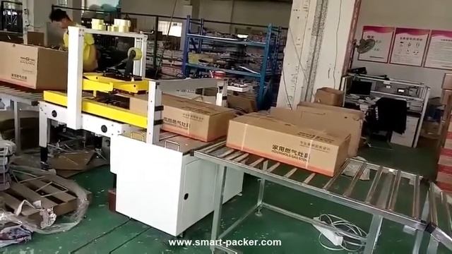 Poêle à gaz Boîte à four carton Sceau de la bande PP Scrain à emballer la machine en cours d'exécut смотреть онлайн