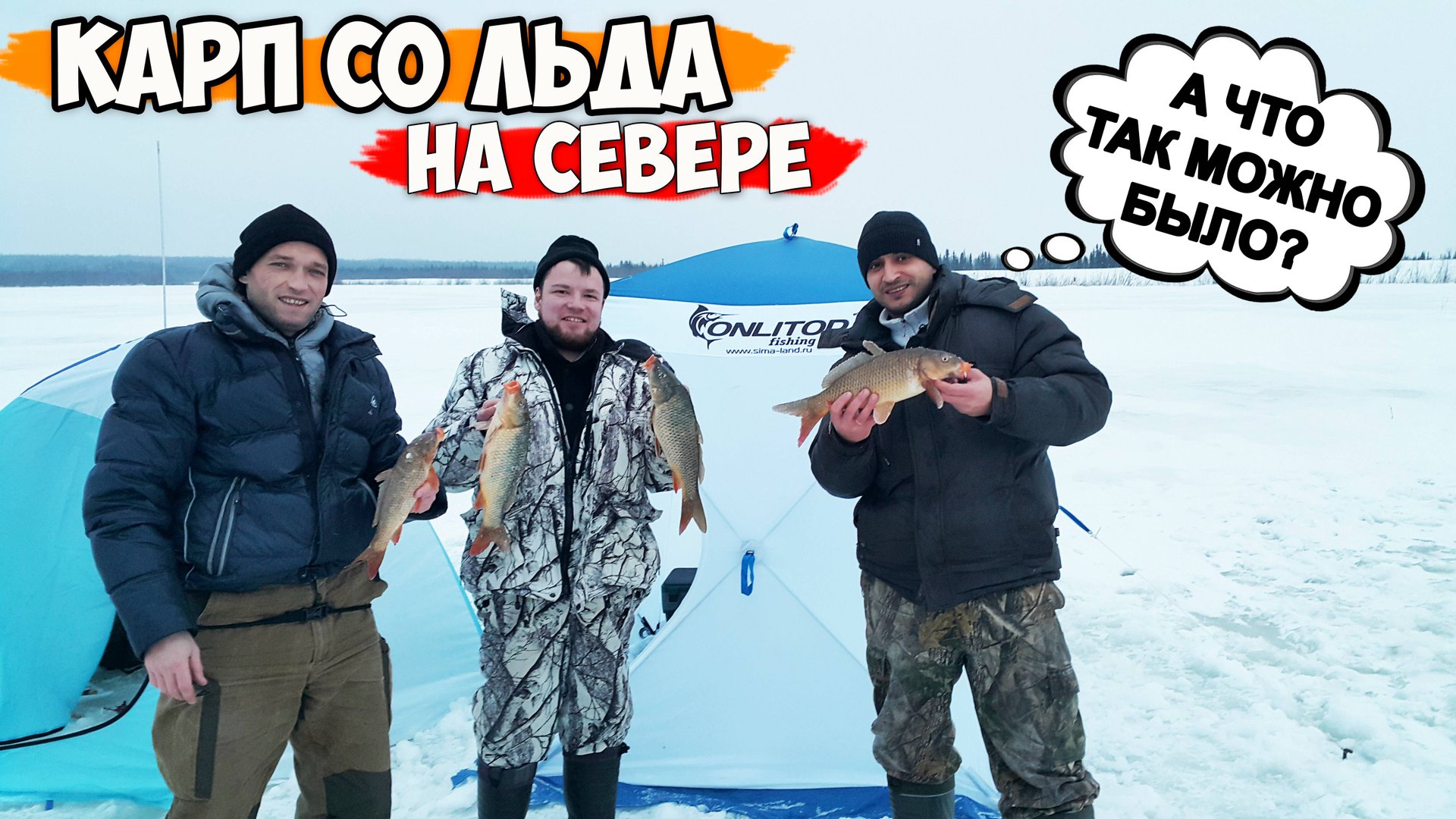 КАРП НА СЕВЕРЕ? ДА ЛАДНО! ВОТ ТАКОЕ ЧУДО ЕСТЬ В КОМИ РЕСПУБЛИКЕ. РЫБА КИШИТ НА ДНЕ смотреть онлайн