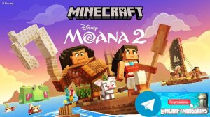 Minecraft Bedrock DLC «Moana 2»