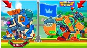 Танк РЕКС и КОНГ сражаются в Ивенте ДОМИНИРОВАНИЕ // Hills of Steel