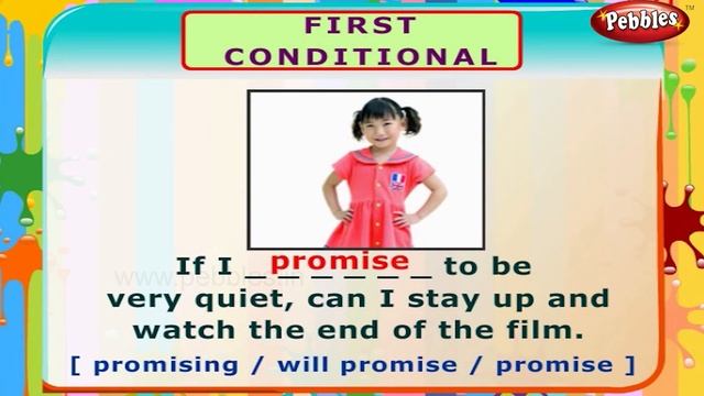 First Conditional | English Grammar Exercises For Kids | English Grammar For Children смотреть онлайн