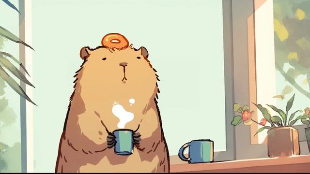 Coffee Time ☕ Lofi Hiphop Can you start the day without coffee смотреть онлайн