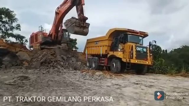 Cek Muatan LGMG CMT96 VS ZAXIS 870_TGP_indonesia