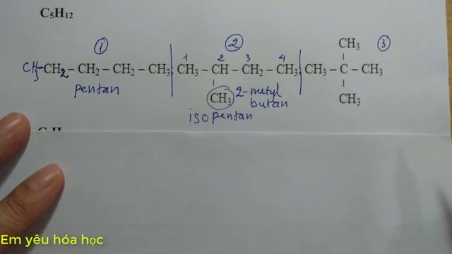 Hướng Dẫn Chi Tiết Cách Viết Công Thức Cấu Tạo Và Gọi Tên Ankan- Em Yêu Hóa Học смотреть онлайн