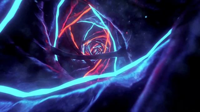 Warm Neon Loop Abstract Full HD Live Wallpaper 1920x1080