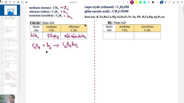 Hoá 9 - đề ôn tập cuối kì 2 - Câu 4ab смотреть онлайн