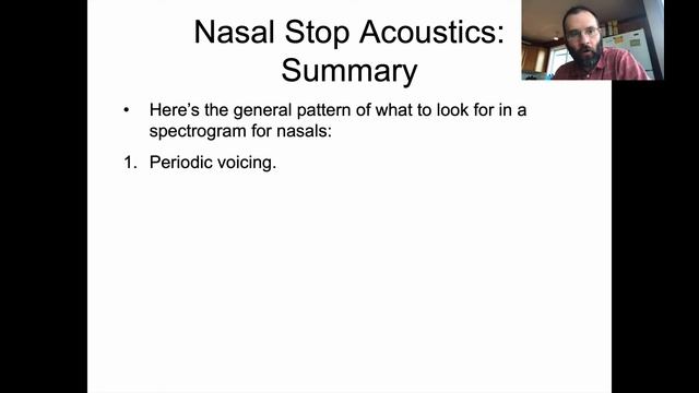 Ling 441 - Advanced Phonetics - Nasal Acoustics, part 2 смотреть онлайн