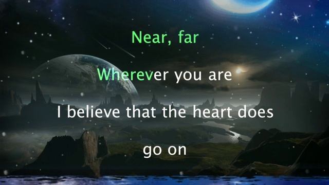 Karaoke Low Tone // My Heart Will Go On ~ Celine Dion смотреть онлайн