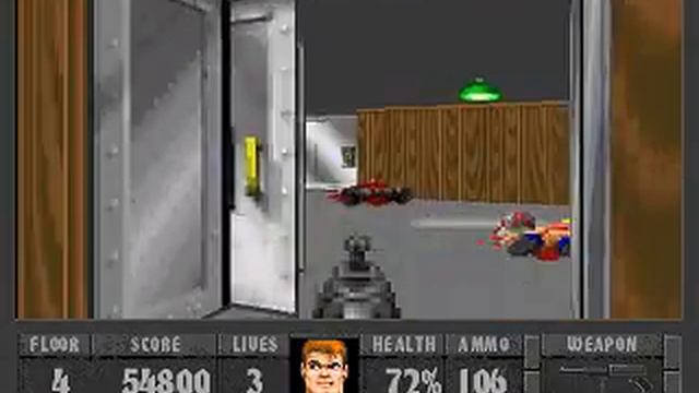 Wolfenstein 3D (Project Totengraeber SDL) - Floor 4 смотреть онлайн