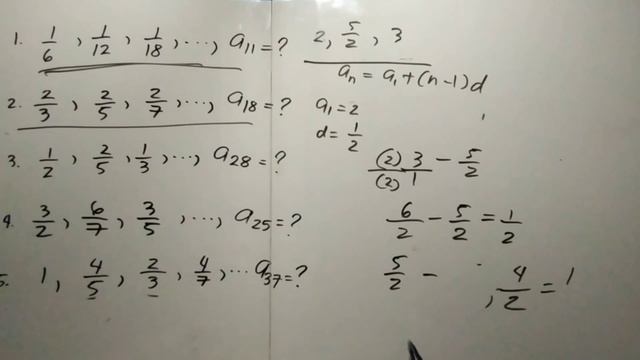 FINDING THE nth TERM OF A HARMONIC SEQUENCE смотреть онлайн