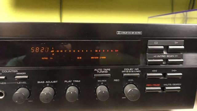 Cassette Deck Yamaha KX 393 | Overview смотреть онлайн