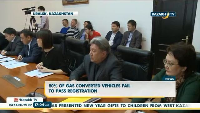 80% переоборудованных машин на газ не прошли регистрацию - Kazakh TV смотреть онлайн