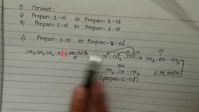 Convert propan-1-ol into propan-2-ol and Vice versa #4 |Class 12 Organic conversion | Suchana Reeza смотреть онлайн