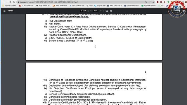 TSPSC CDPO 13/22 Notification Released, Eligibility Data for all Telangana Aspirants by SRINIVASMec смотреть онлайн
