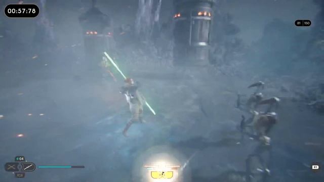 Jedi Grandmaster vs. 150 Droids - Star Wars Jedi : Survivor смотреть онлайн