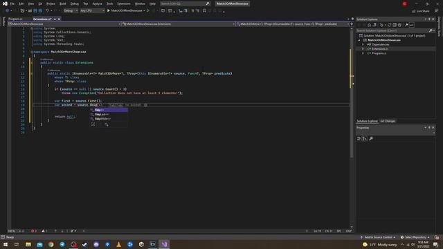 Match-3 or more algorithm in C# as LINQ query смотреть онлайн