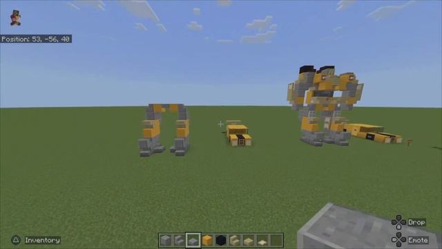 How to build bumblebee in minecraft смотреть онлайн