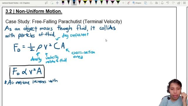 3.2a Air Resistance and Drag Force | AS Dynamics | Cambridge A Level Physics смотреть онлайн