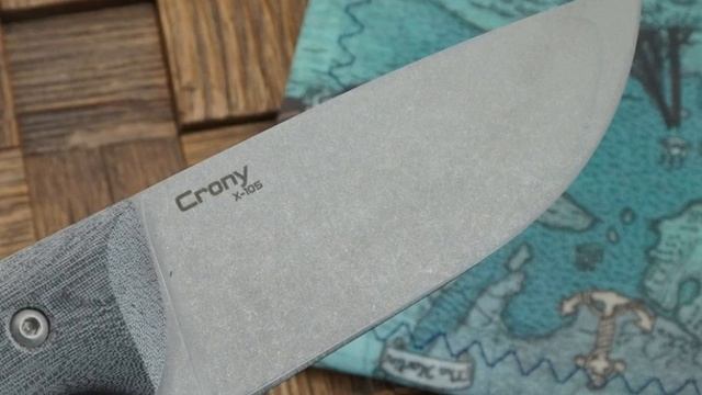 Туристический нож N.C.Custom Crony, сталь X-105 смотреть онлайн