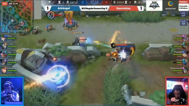 GAME3 EXECRATION VS ARKANGEL MPL PH S4 Week 5 DAY 2 Regular Season смотреть онлайн