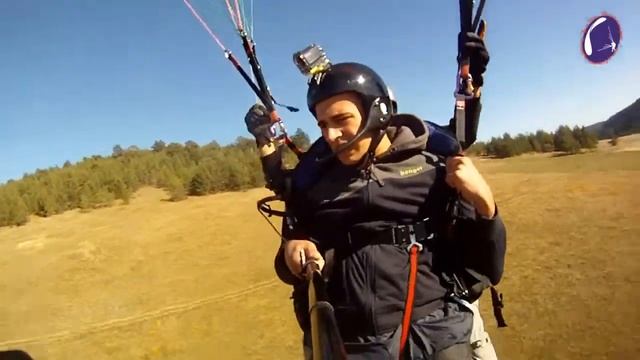 Тандем на параплане! смотреть онлайн