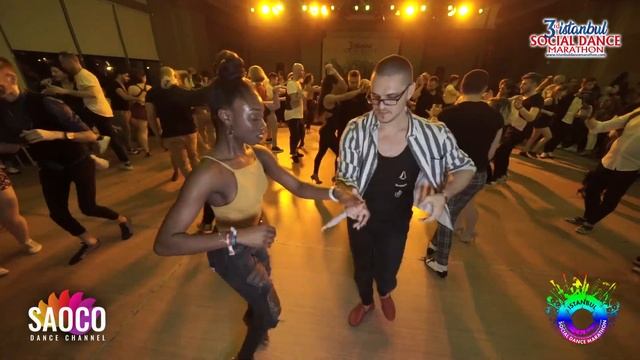 Deniz Seven and Sasha Phillips Salsa Dancing at Istanbul Social Dance Marathon 2020, Sun 02.02.2020 смотреть онлайн