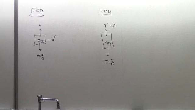 Physics 121 - Newton's Law Example Problems #1 смотреть онлайн