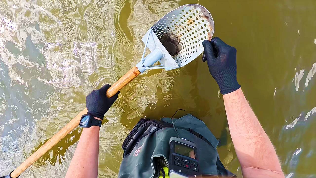 XP Deus 2 делаем антенну и едем копать по воде смотреть онлайн