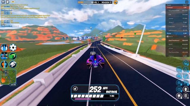 New LIMITED season 17 APERTURE speed test | Roblox Jailbreak смотреть онлайн