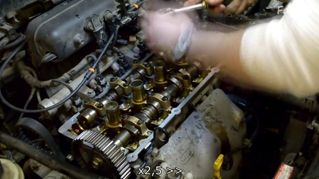 Замена гидрокомпенсаторов Hyundai Accent