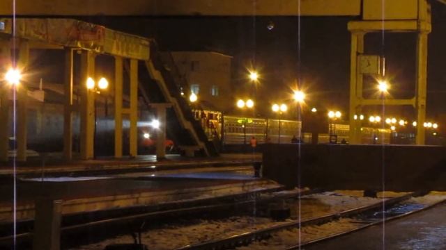 ТЭП70-0286 с поездом №605 Витебск-Брест смотреть онлайн