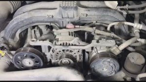 Субару#Subaru  FB20A Шум в цепи ГРМ
