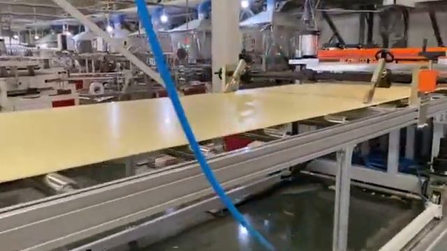 Jwell PVC foam board / furniture board extrusion line supplier смотреть онлайн