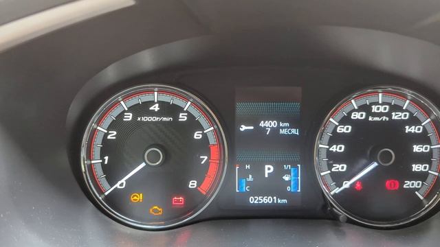 Настройки языка приборной панели Mitsubishi Xpander Cross