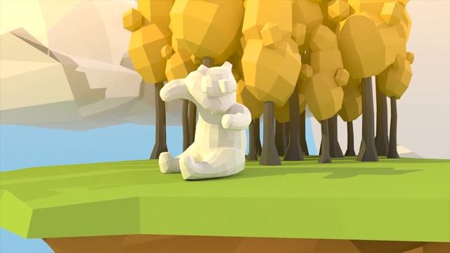 RUSREAL - BEAR || 3D animation low poly progect смотреть онлайн