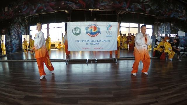 Выступление мастеров на 10 фестивале Оздоровительного Цигун смотреть онлайн