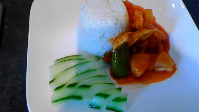 Kip met een heerlijke zoetzure saus.( Kip Hawaii ) смотреть онлайн