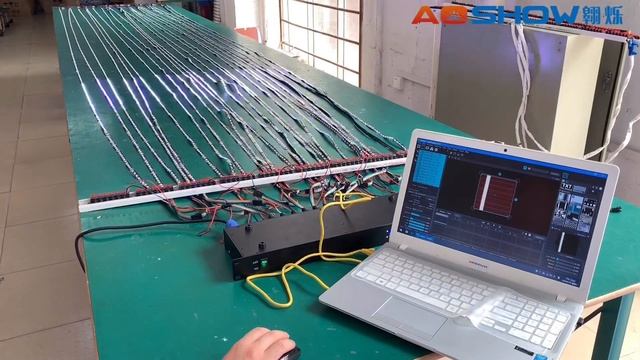 Aoshowled Tutorial: How to use Madmapper software control DMX512 RGB LED Pixel Tape Strip DC24V смотреть онлайн
