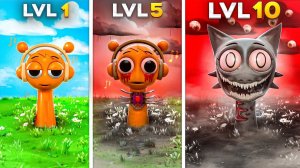 100 ИГРОКОВ ПРОТИВ 10 СТАДИЙ СПРУНКИ в Garry’s Mod