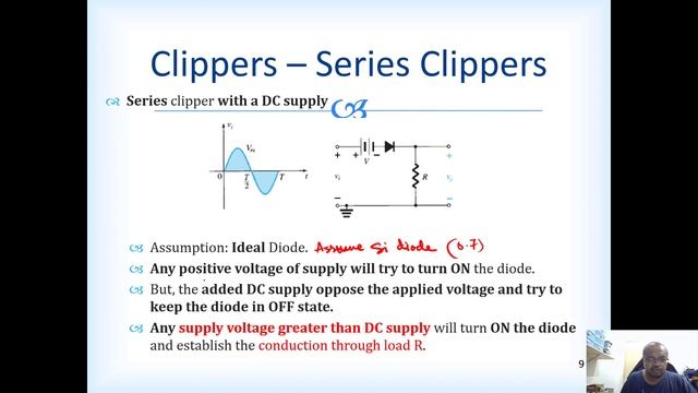 diode clipper lecture смотреть онлайн