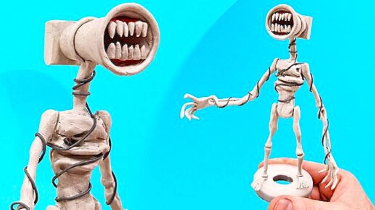 КАК Слепить СИРЕНОГОЛОВЫЙ МЕГАФОН смотреть онлайн