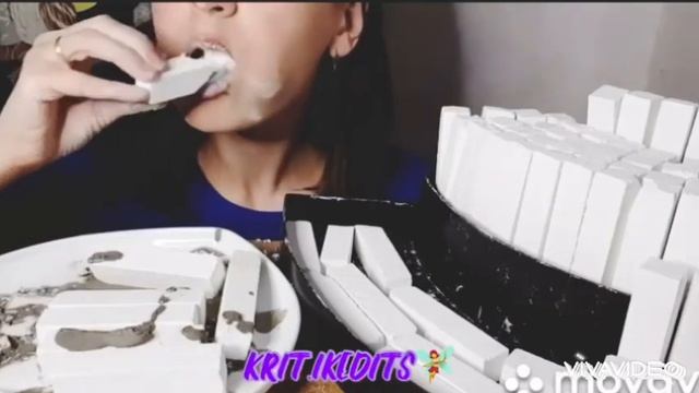 Asmr.Chalk.Dry crunch.Crunch.Хруст мела. Природный мел.Асмр мелом.Ем мел.Мелоежка. Эдит смотреть онлайн