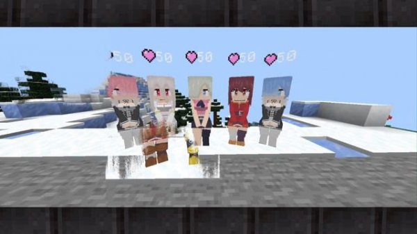 Мод Anime Waifus для Minecraft PE