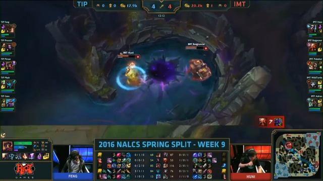 Team Impulse vs Immortals - LoL S6 Tournament NA LCS Spring 2016 смотреть онлайн