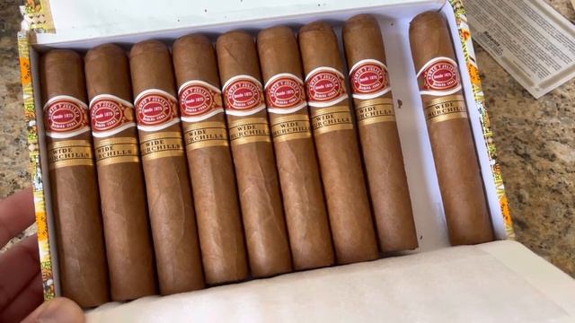 Cuban Romeo Y Julieta Wide Churchill Cigar Unboxing Habanos S A