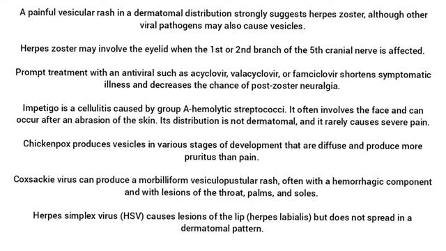Herpes zoster Scinario смотреть онлайн