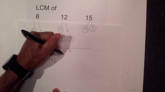 LCM of 8 12 15 смотреть онлайн