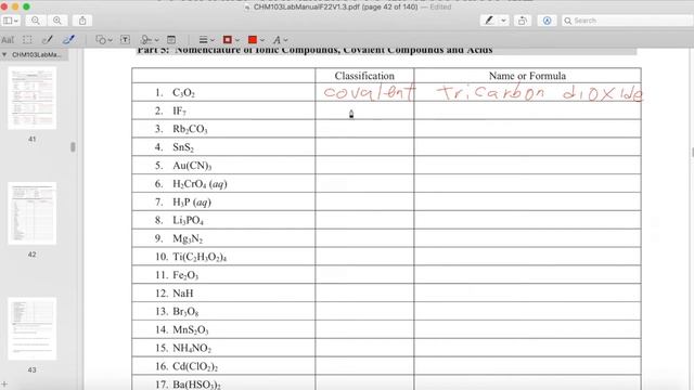 CHM 103 Lab 4: Compounds & Bonds смотреть онлайн