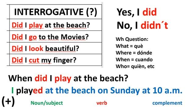 DID VS WAS WERE WITH TEACHER MAYITA смотреть онлайн