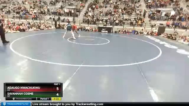 62 Lbs Round 2 - Adaugo Nwachukwu, CA Vs SaVannah Cosme, AZ 74a6 смотреть онлайн